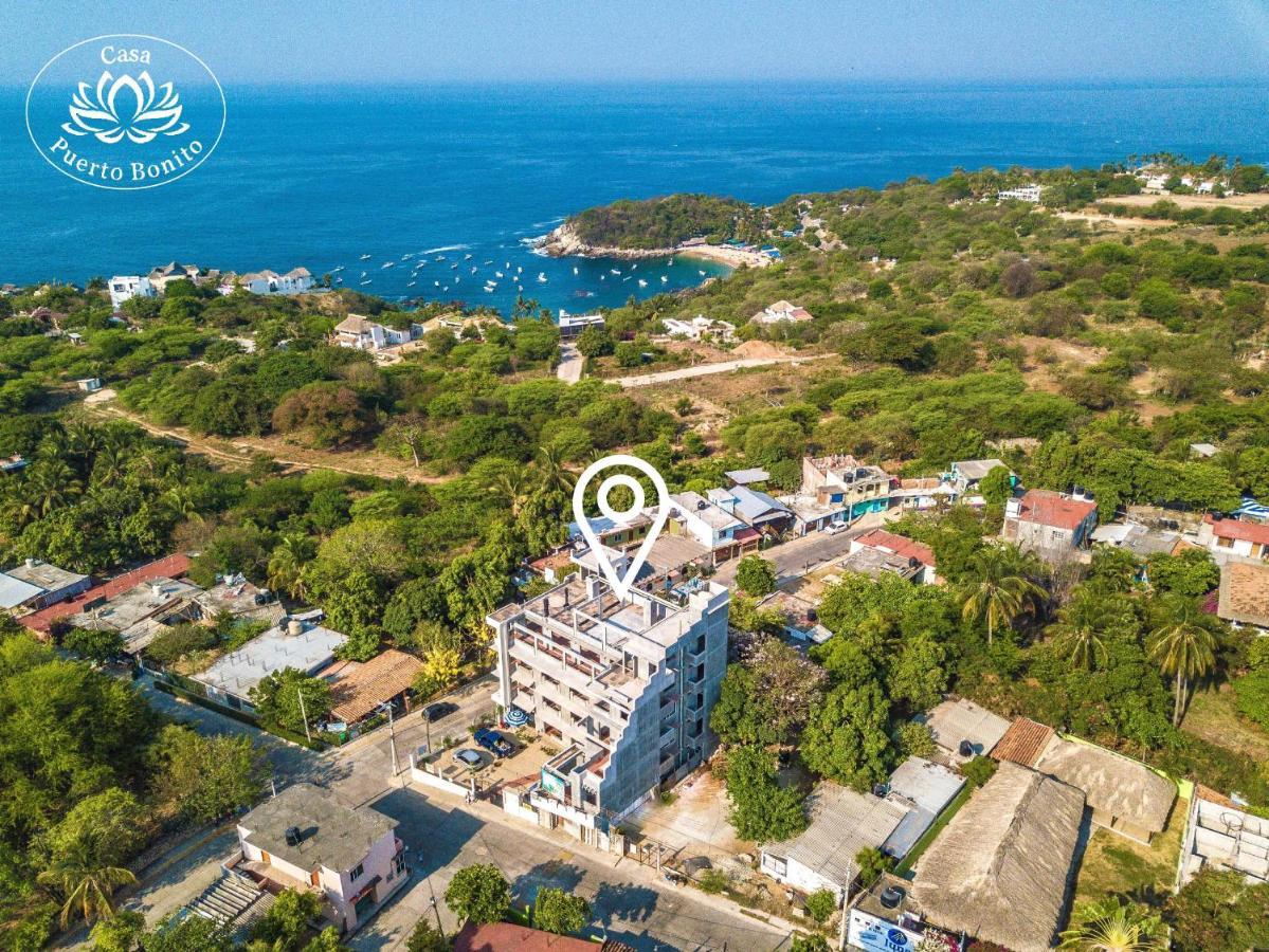 Готель Casa Puerto Bonito & Private Coworking Пуерто-Ескондідо Екстер'єр фото