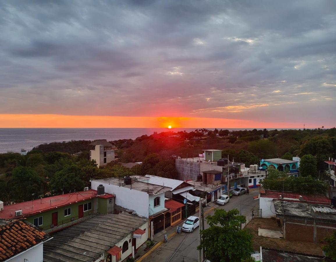 Готель Casa Puerto Bonito & Private Coworking Пуерто-Ескондідо Екстер'єр фото