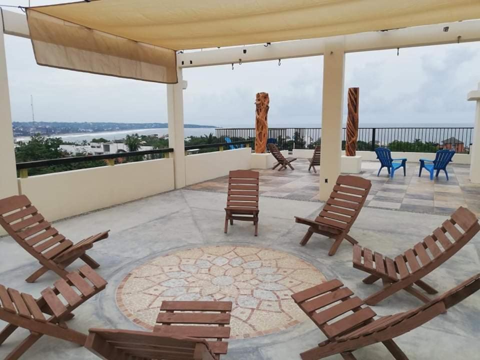 Готель Casa Puerto Bonito & Private Coworking Пуерто-Ескондідо Екстер'єр фото